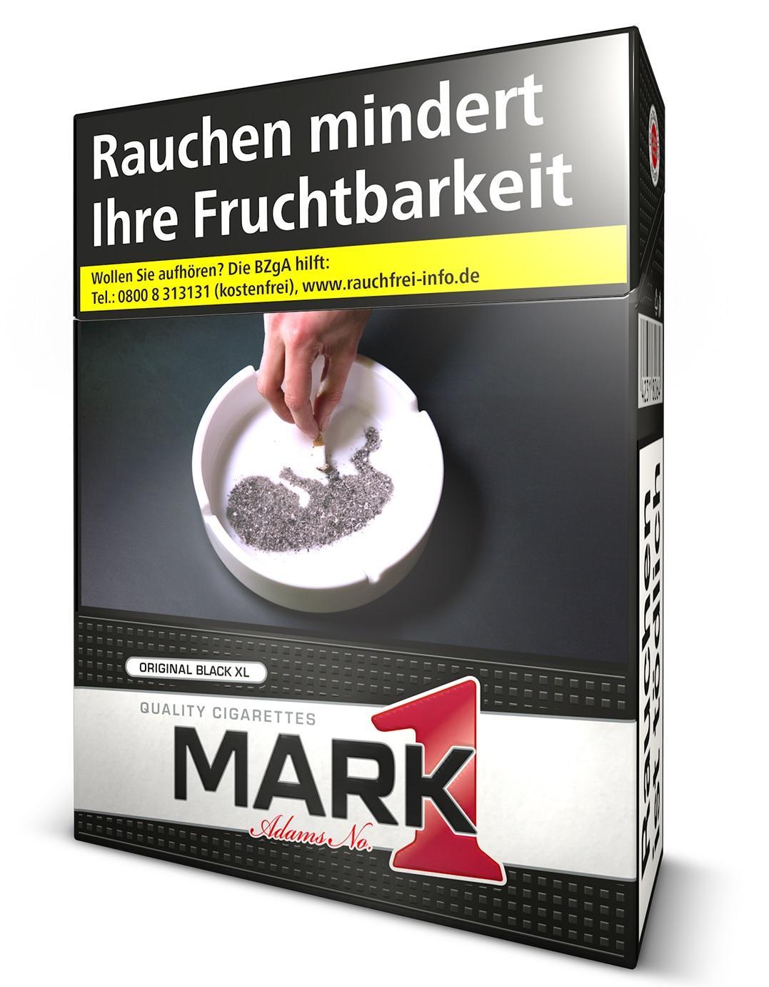 Mark 1 Black Big Box 7,30 EUR - 8 x 25 Zigaretten