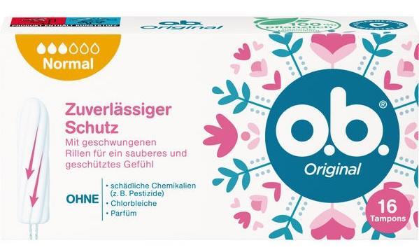 o.b. Tampon Normal - 6 x 16 Stück