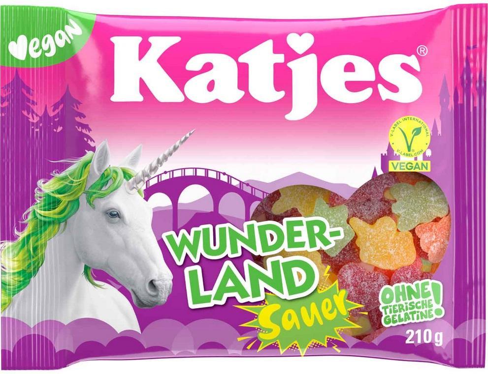 Katjes Wunderland Sauer - 175g Beutel