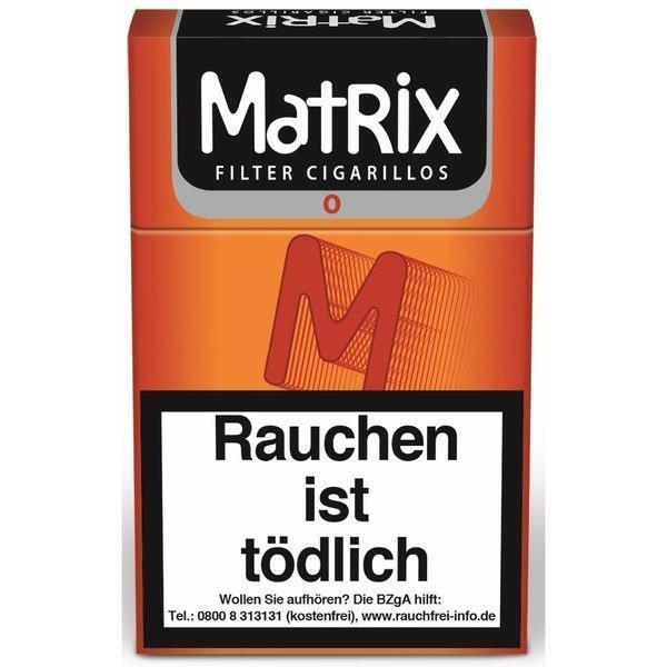 Matrix Orange Cigarillos 10x17 á 2,40 EUR - aromatische Filtercigarillos mit feinem Geschmack