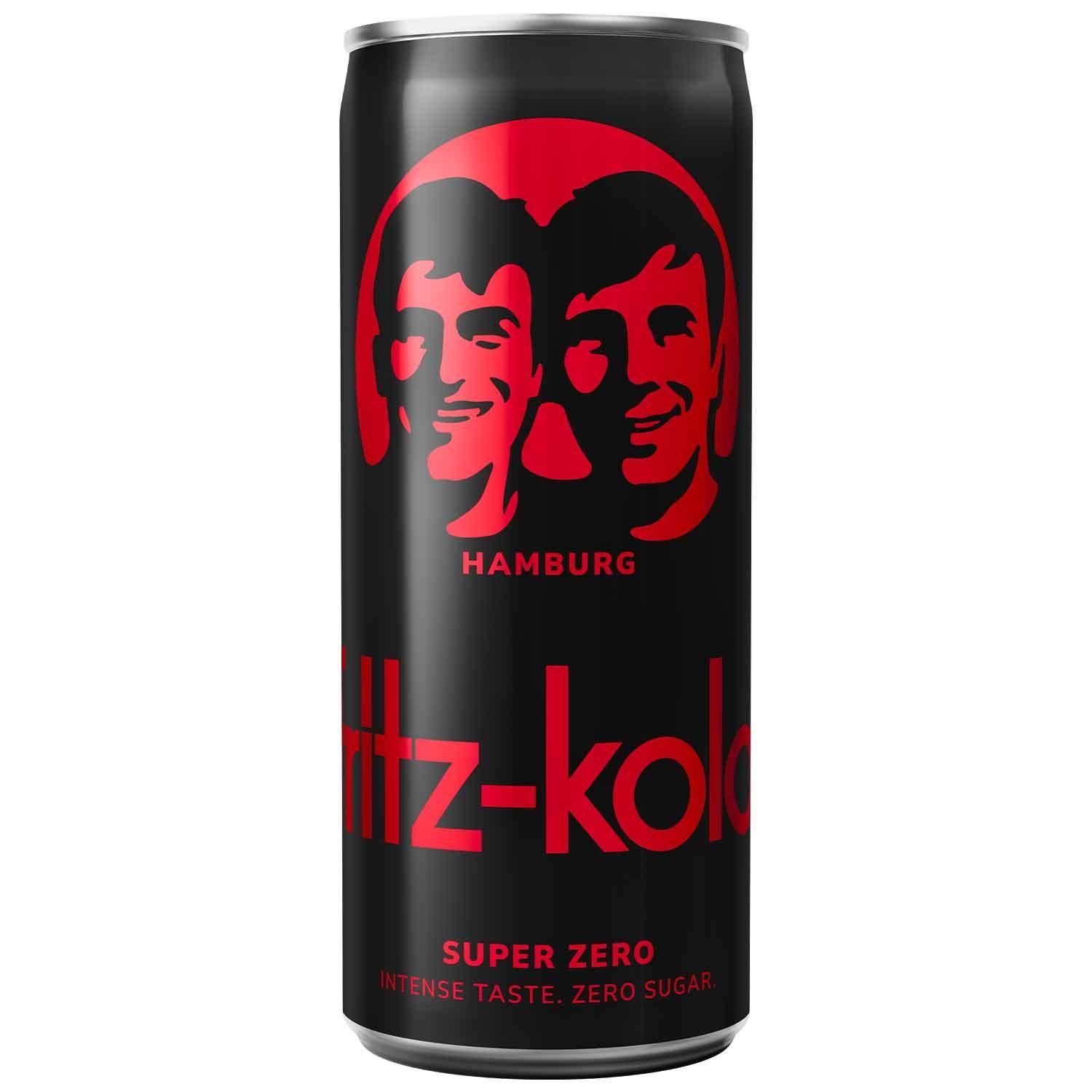 Fritz-Kola Super Zero - 24 x 0,33l Dose