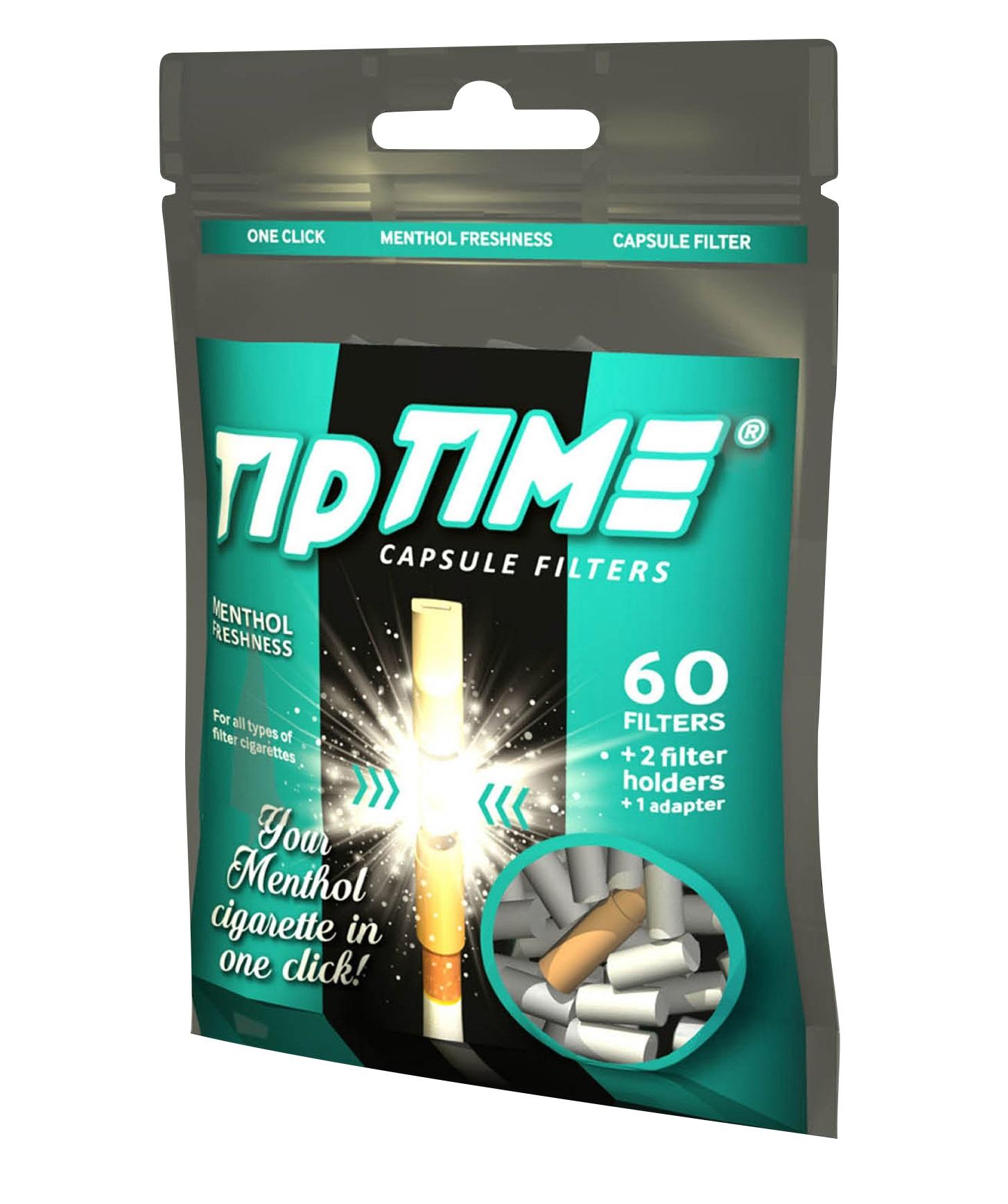 Tip Time Menthol Kapsel - Filter - 34 x 60 Stück