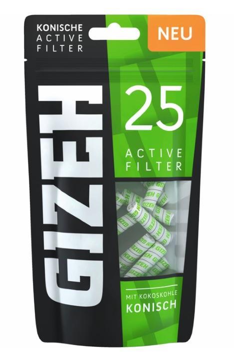 GIZEH Active Filter konisch 25er