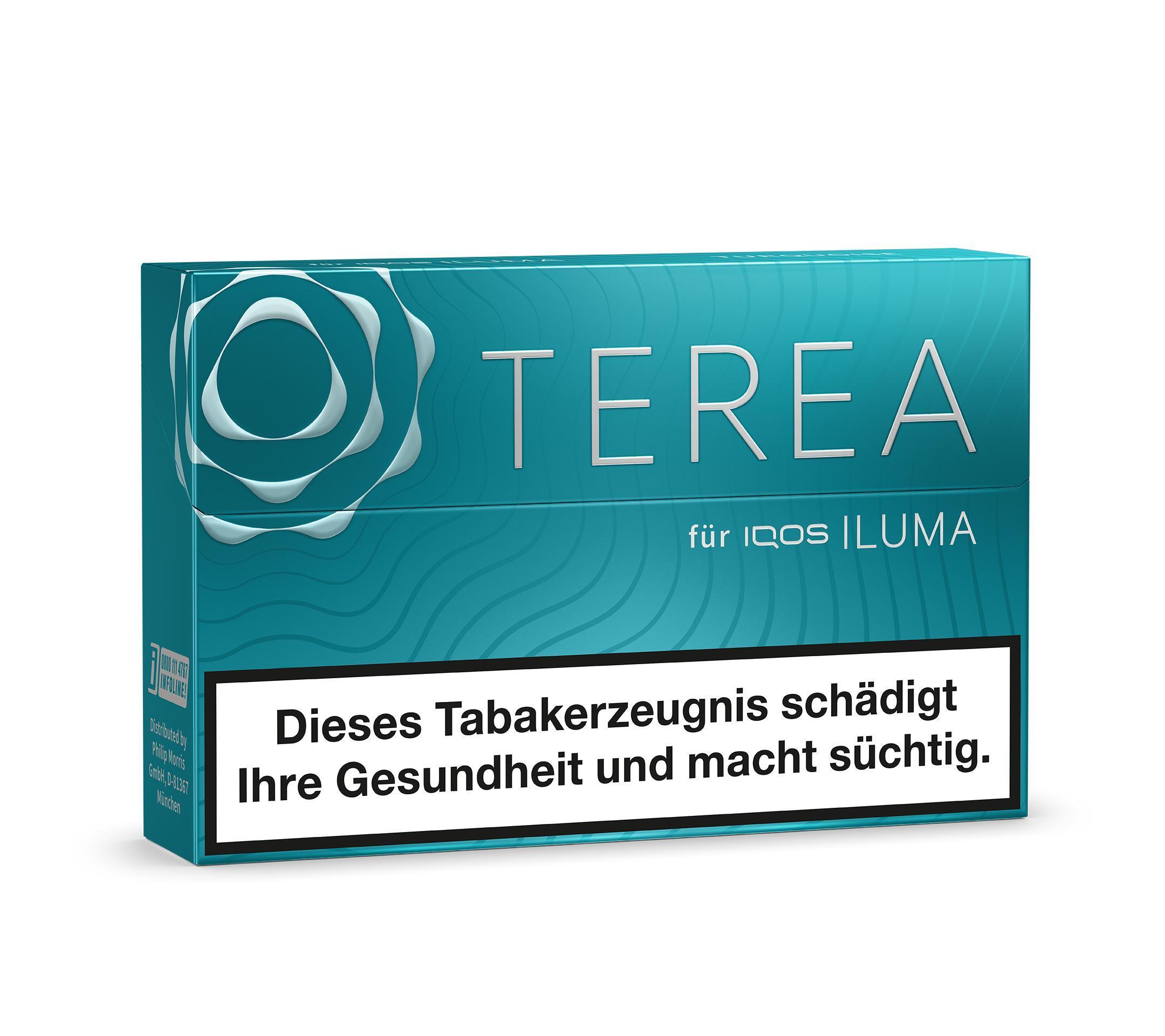 Terea Turquoise 7,50 EUR - 10 x 20 Sticks