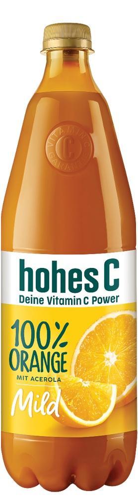 hohes C Milde Orange - 6×1,0l Flaschen