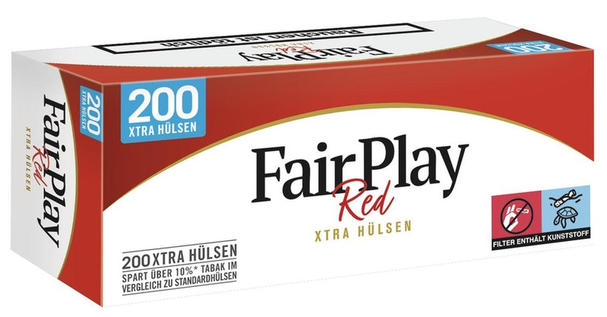 Fair Play Red Xtra Hülsen 5x200 Stück á 1,50 EUR