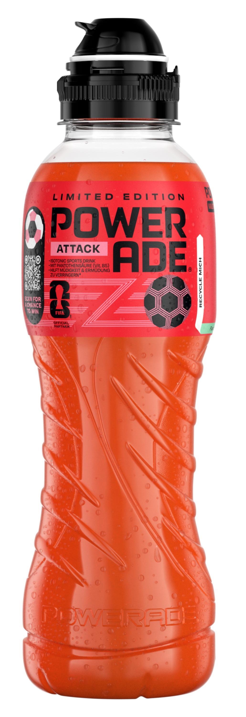 Powerade Sports Attack - 12×0,5l Flasche