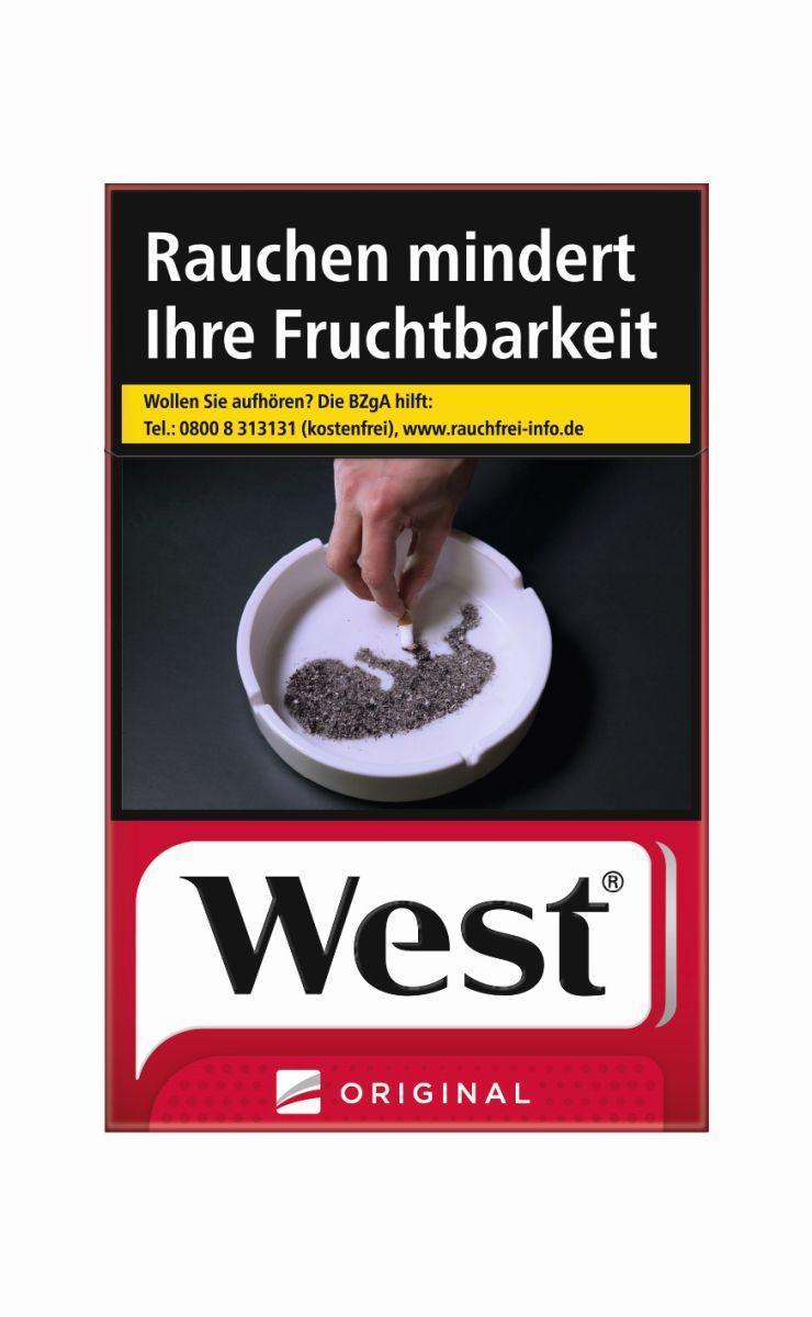 West Red 9,00 EUR - 1 x 21 Zigaretten