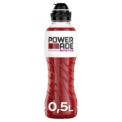 Powerade Blackcurrant Zero - 12 x 0,5l Flasche