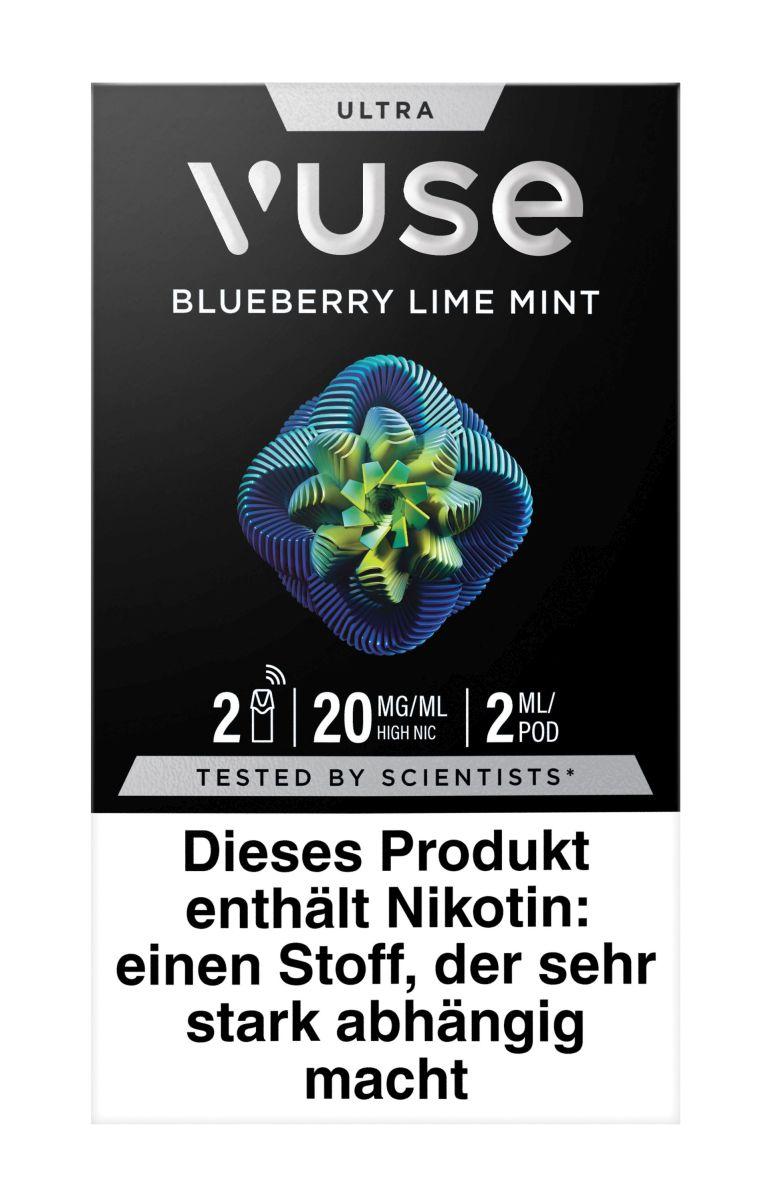 Vuse Ultra Pods Blueberry Lime Mint 20mg Pods - 1 x 2 Stück