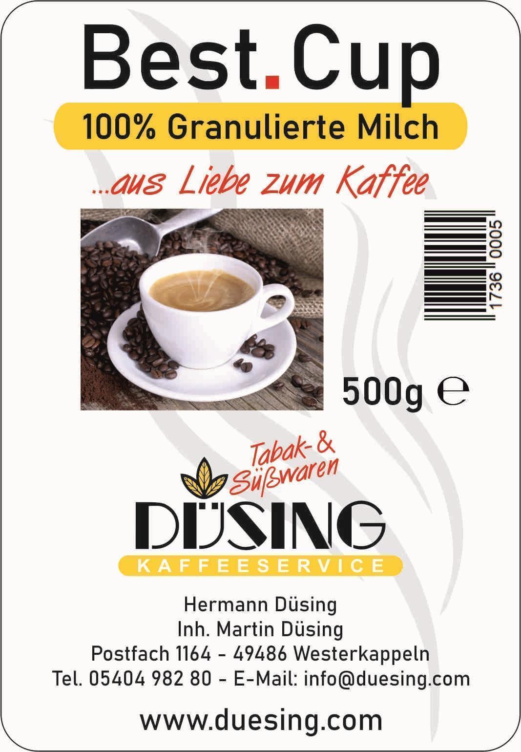Best.Cup Granulierte Milch 500g Beutel