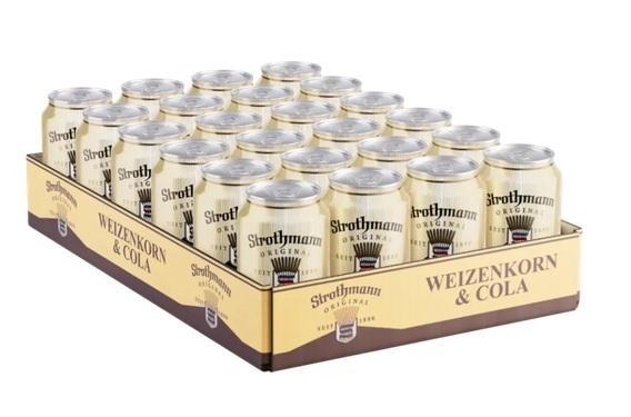 Strothmann Weizenkorn Cola 10% 24 x 0,33l Dosen