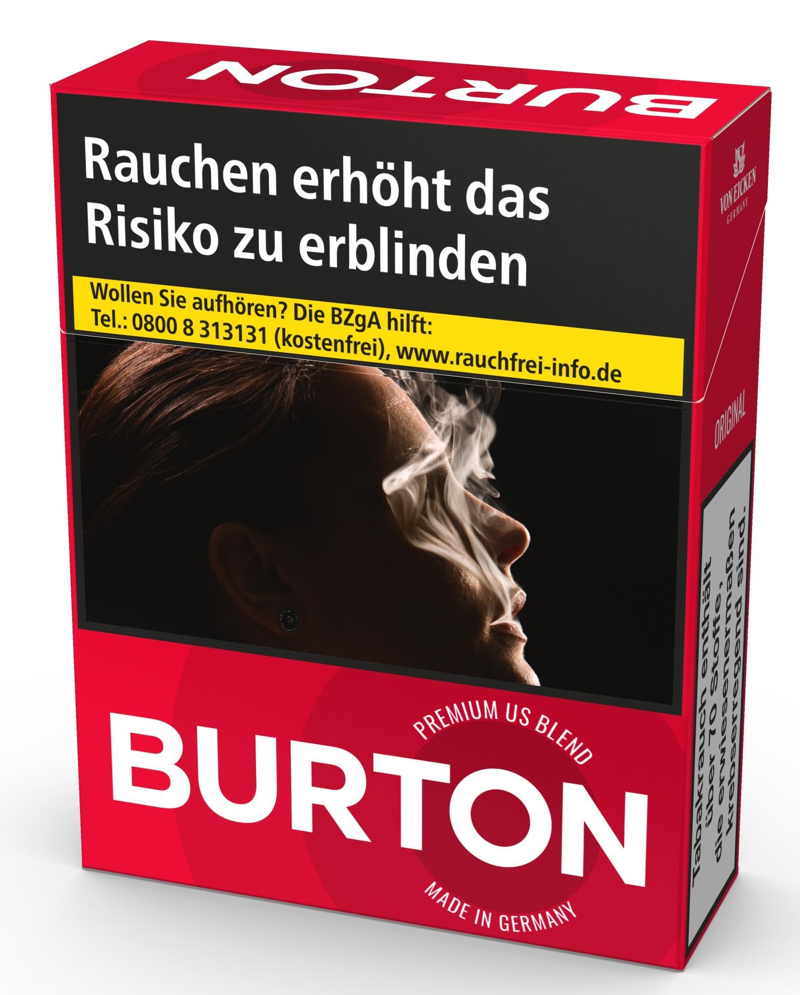 Burton Original Big Box XL 8,50 EUR - 8 x 24 Zigaretten