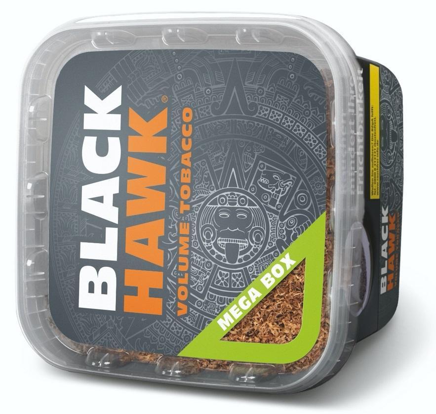 Black Hawk Volumentabak Mega Box - 230g á 49,75 EUR