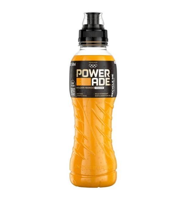 Powerade Golden Mango - 12 x 0,5l Flasche