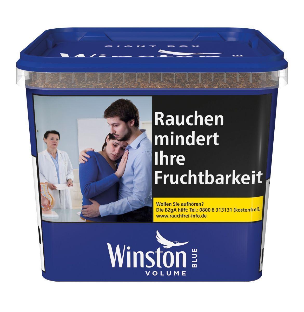Winston Volume Tobacco Blue - 165g Box