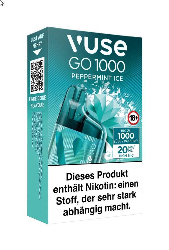 Vuse GO 1000 Box Peppermint Ice 1 x 20 mg/ml