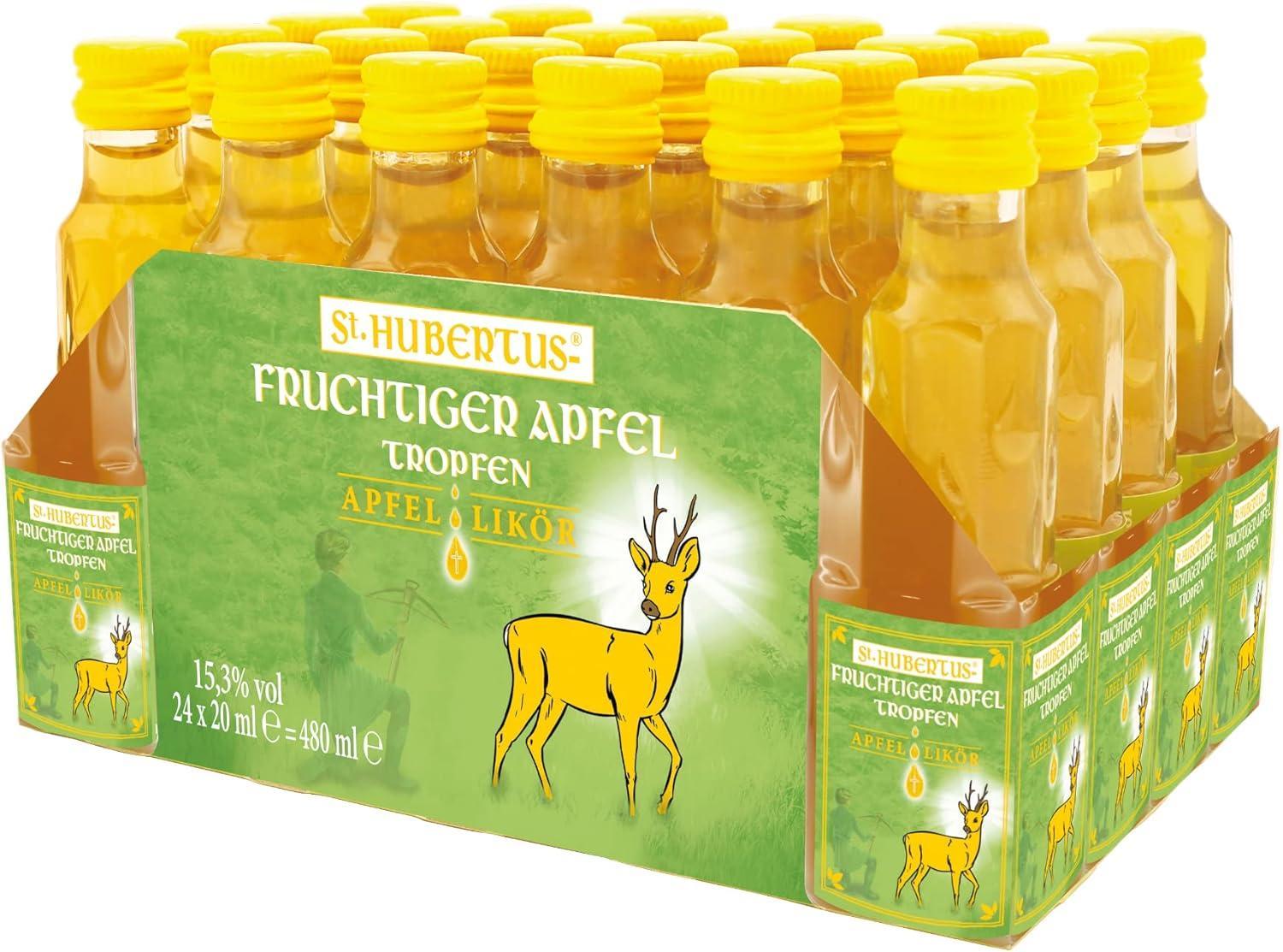 St. Hubertustropfen Apfel - 24x0,02l Flaschen