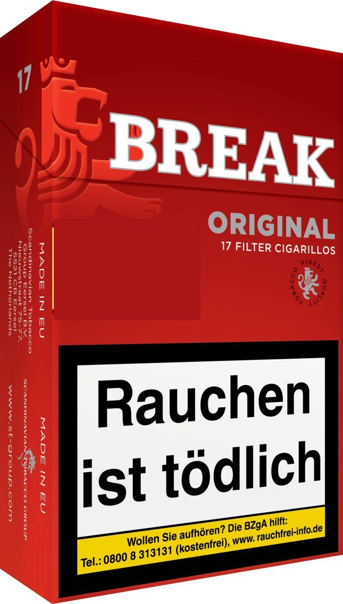 Break Original Cigarillos - 10 x 17 Zigarillos á 2,70 EUR