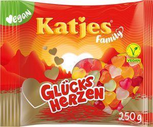 Katjes Glücksherzen - 250g Beutel