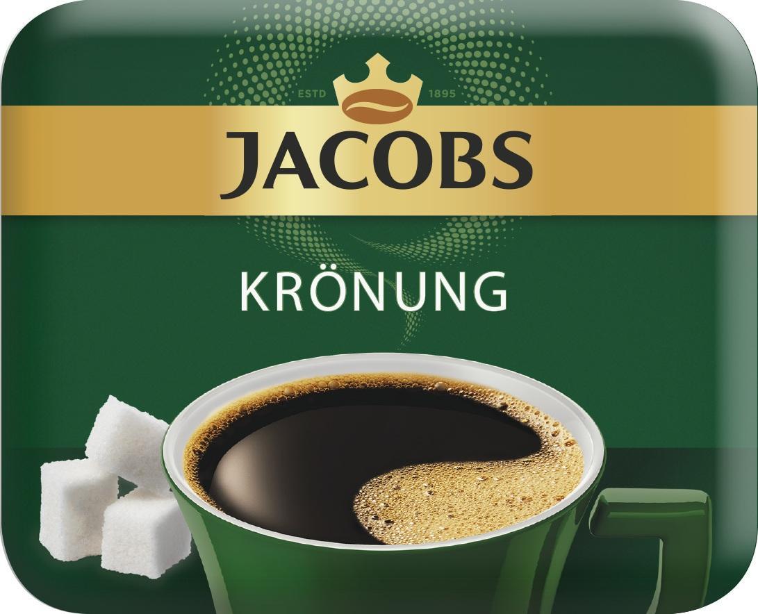 KLIX Jacobs Krönung Schwarz mit Zucker - 25 Becher