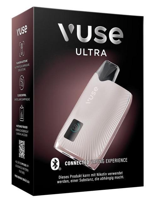 Vuse Ultra Device Kit Pearl Rose - Wiederaufladbares E-Zigaretten Gerät mit Pod System