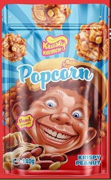 Krusty Krunch Popcorn Krispy Peanut - 30g Packung