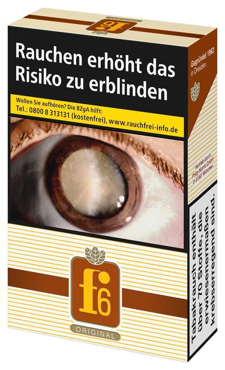 F6 Original 10x20 Zigaretten á 9,00 EUR