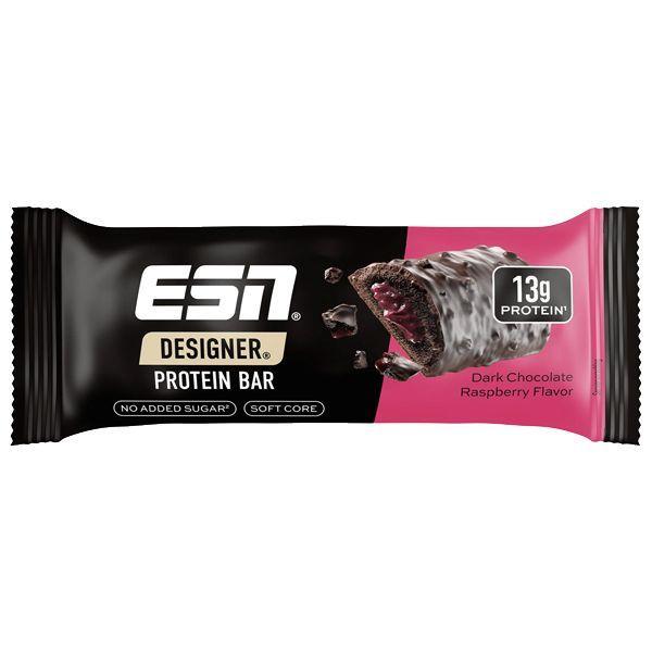 ESN Designer Bar Proteinriegel Dark Chocolate Raspberry - 12x45g Riegel