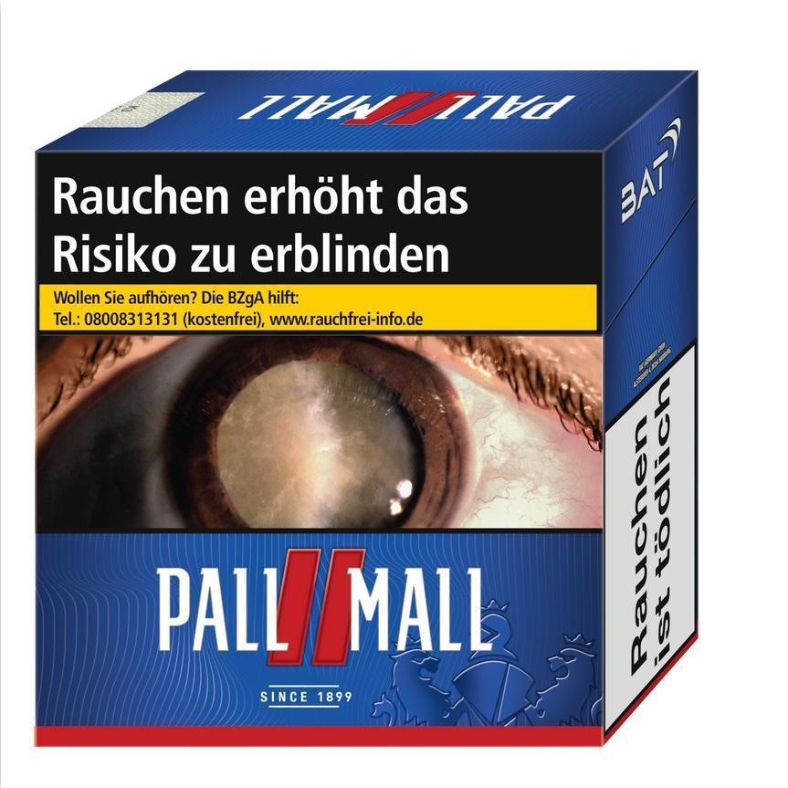 Pall Mall Red Hercules 21,00 EUR - 3 x 60 Zigaretten