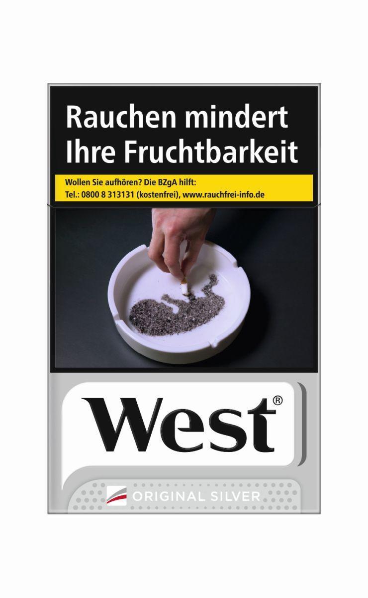 West Silver 9,00 EUR -  21 Zigaretten