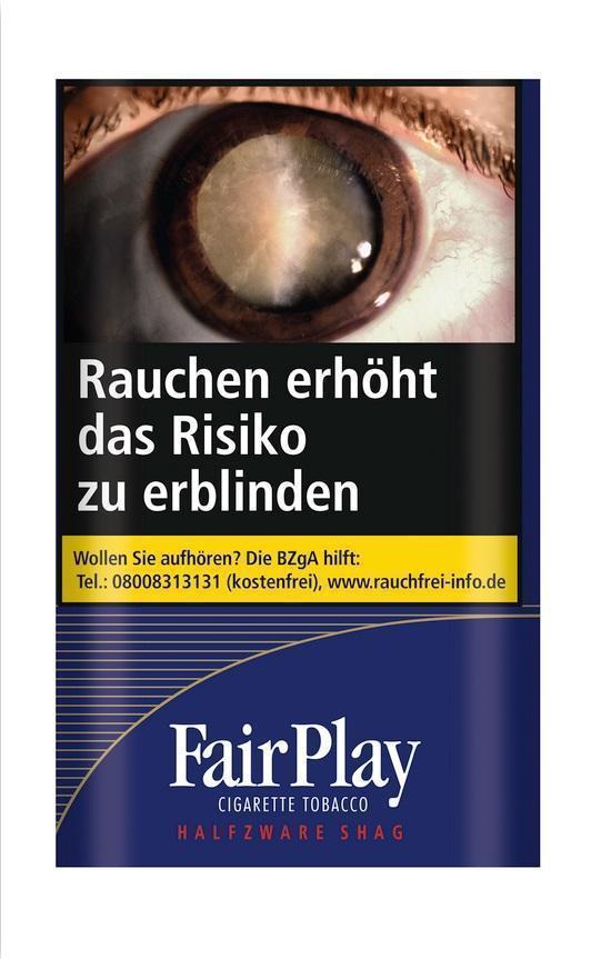 Fair Play Blue Halfzware Pouch