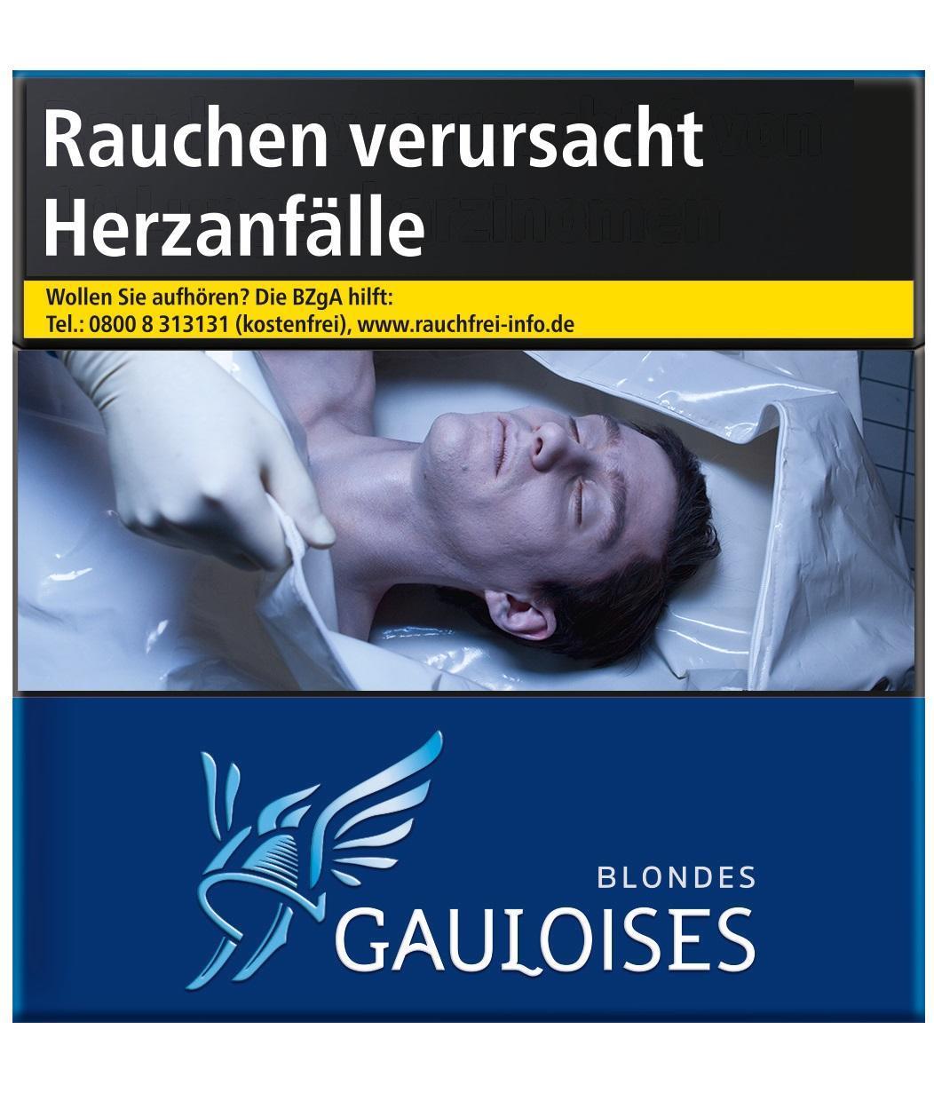 Gauloises Blondes Blau - 4×35 Zigaretten á 15,00 EUR