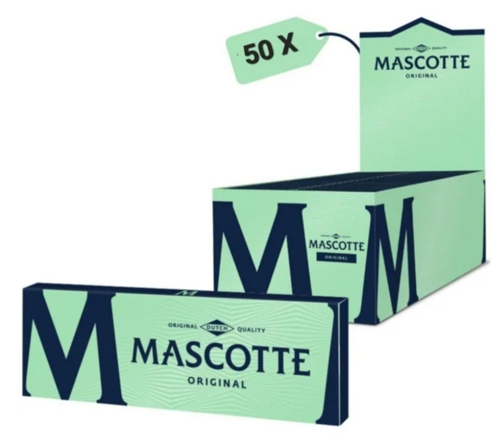Mascotte Original Papier 2×50 Blister - 5.000 Blättchen