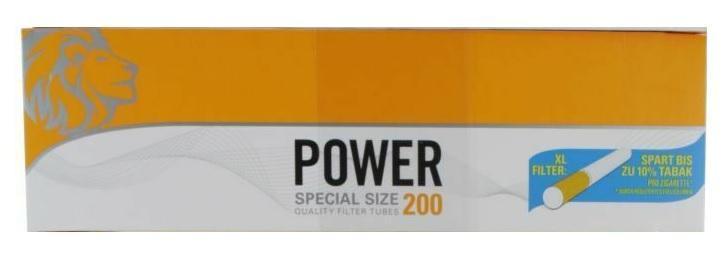 Power Special Size Extra Hülsen - 5 x 200 Stück