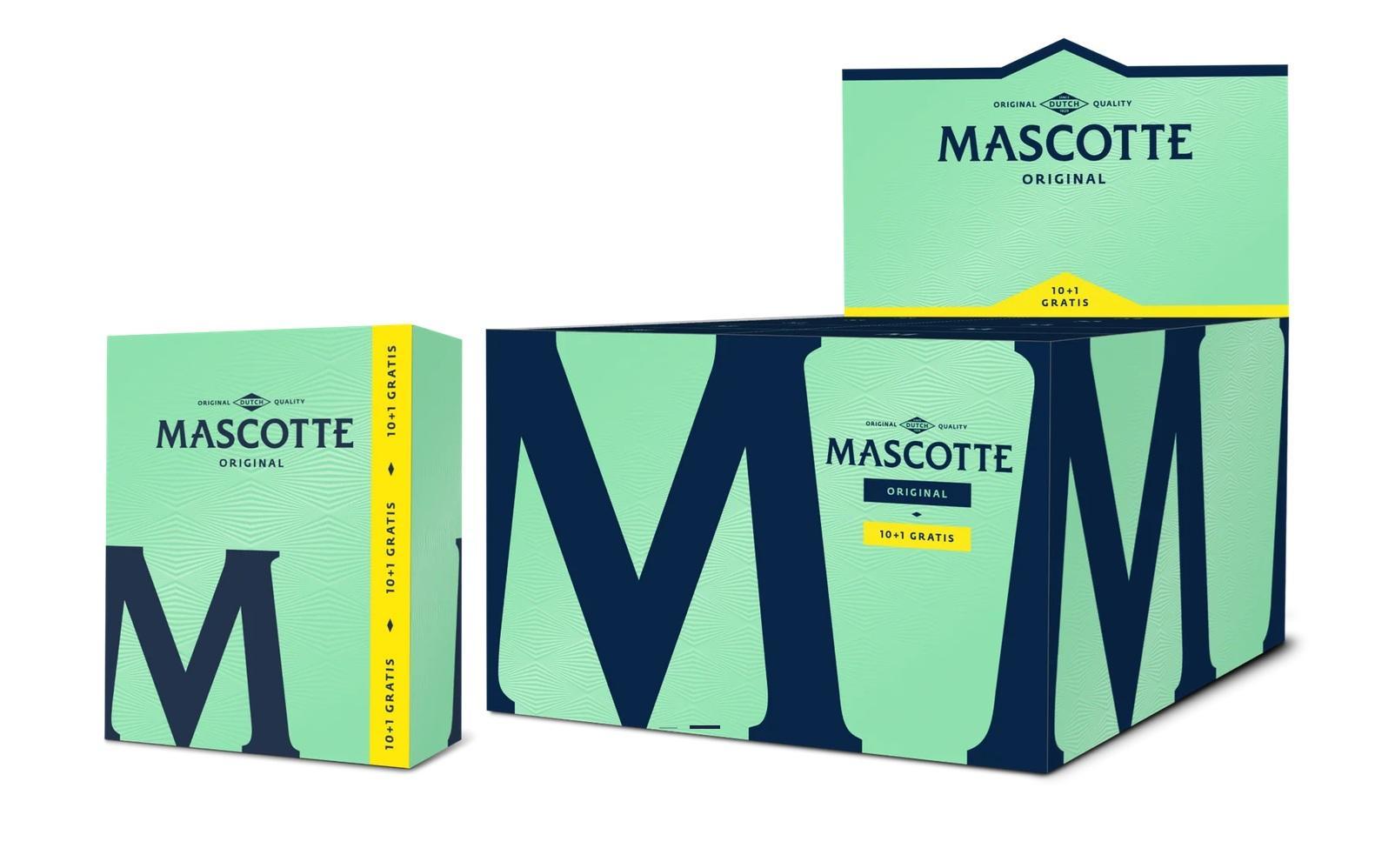 Mascotte Original 10+1 Pack - 550 Blättchen