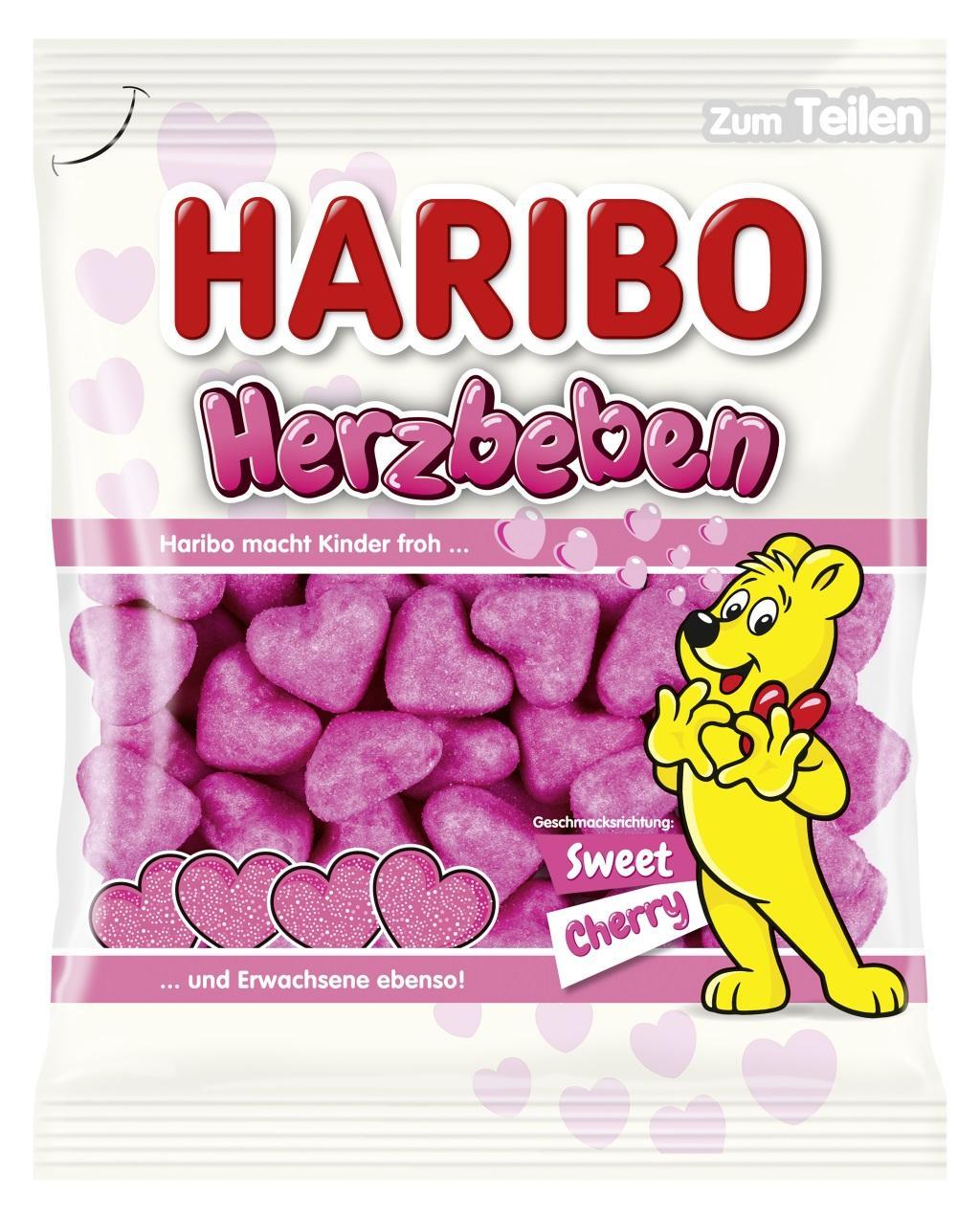 Haribo Herzbeben - 160g Beutel
