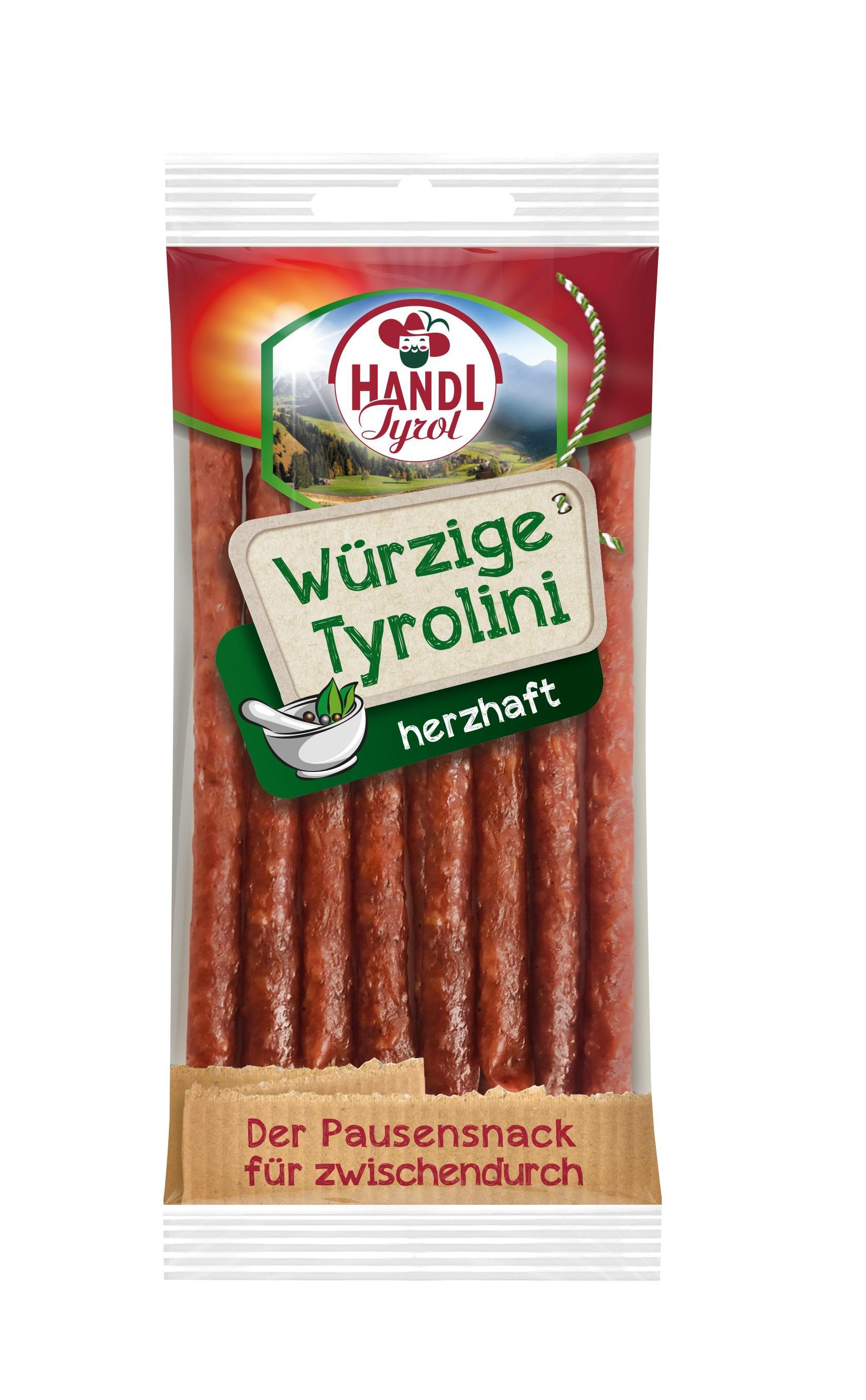 Handl Tyrol Tyrolini Würzig - 20 x 40g Packung