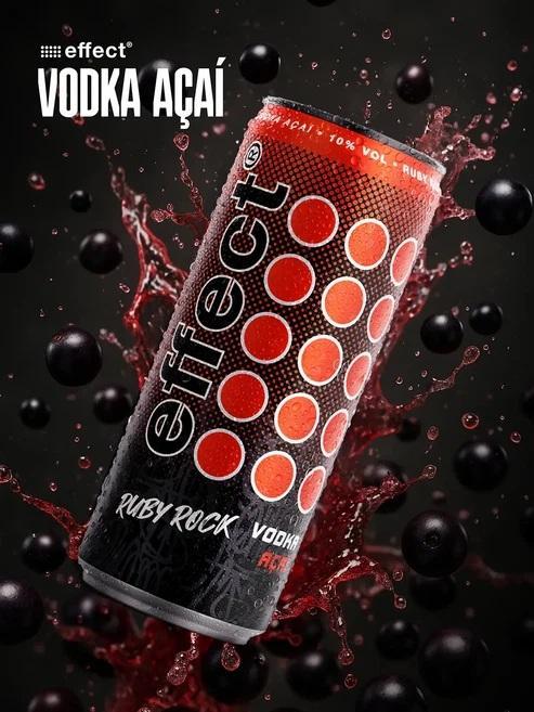 Effect Black Vodka & Açaí 10% - 12×0,33l Dosen