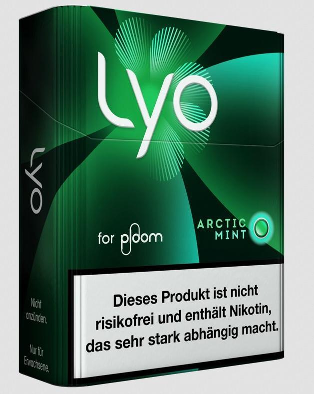 Lyo Nikotin Sticks Arctic Mint - 1 x 10 tabakfreie Nikotinsticks mit Mentholaroma