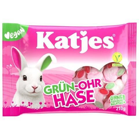 Katjes Grün-Ohr Hase - 210g Beutel