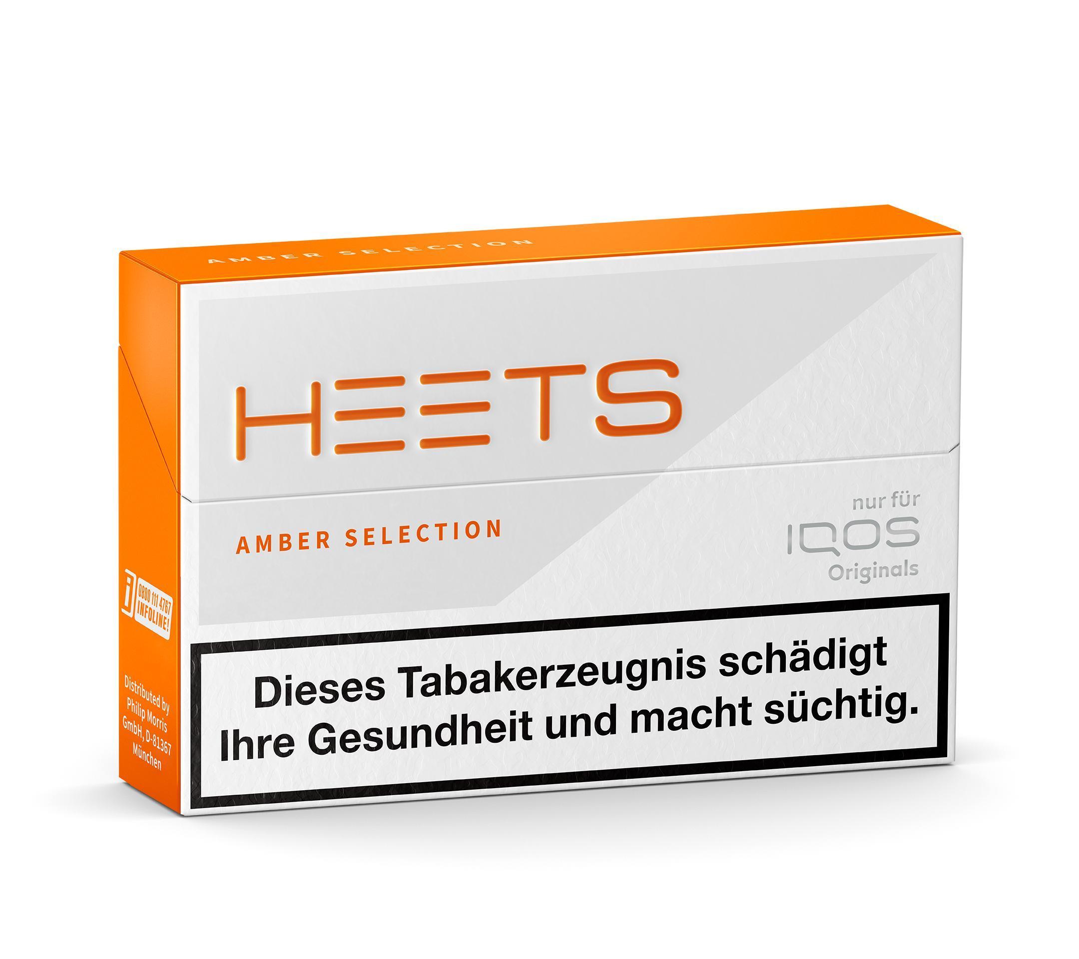 Heets Amber Selection 7,50 EUR - 10 x 20 Sticks