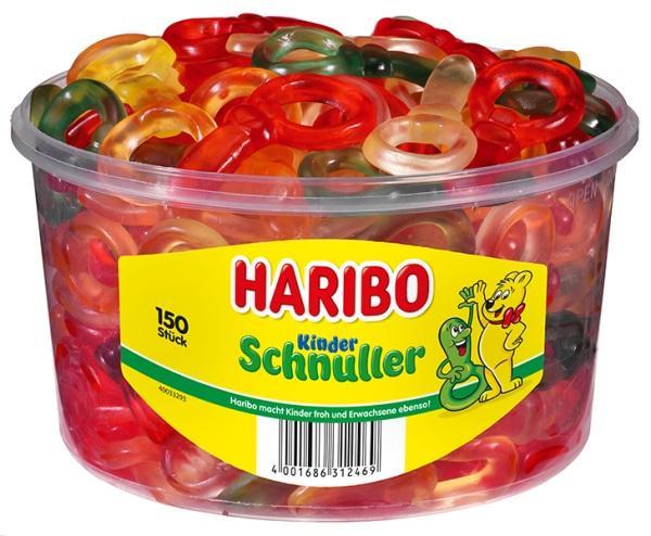 Haribo Kinder Schnuller - 150 Stück in der Dose