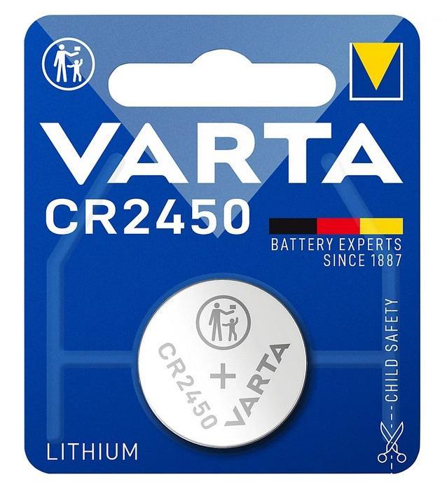 Varta CR2450 Professinal Electronic - 1 Stück je Packung