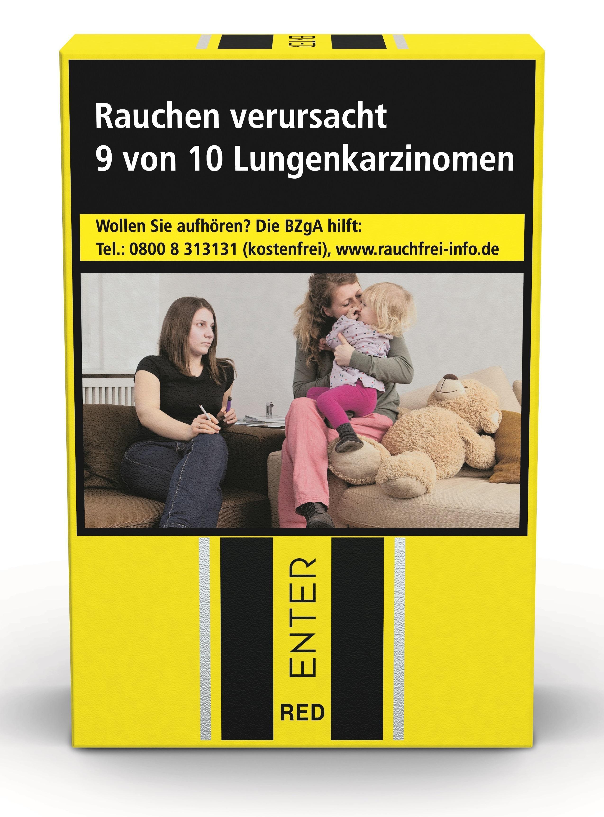 Enter Gold Zigaretten - klassischer Rauchgenuss für 6,30 EUR - 10 x 20 Zigaretten