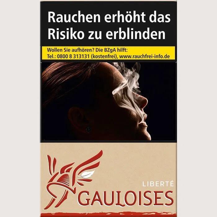 Gauloises Liberté Rot 10,00 EUR Packung á 22 Zigaretten