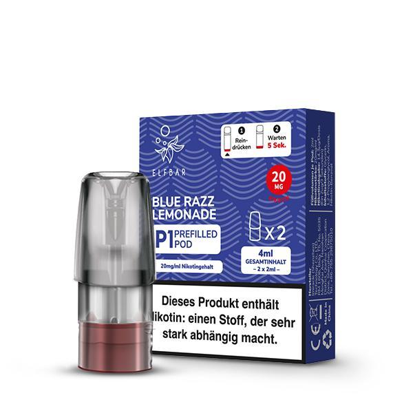 ElfBar Mate 500 Pods Blue Razz Lemonade 20mg 1 x 10 Packungen