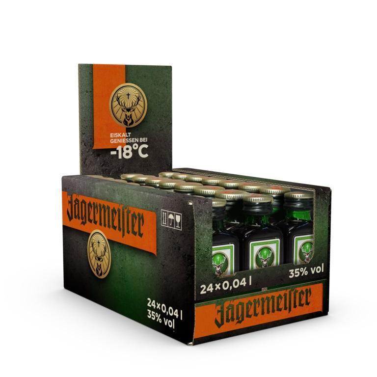Jägermeister 35% - 24 x 0,04l Flasche