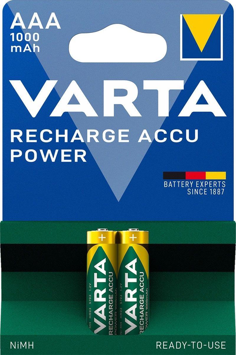 Varta Akku Micro AAA - 2 Stück je Packung