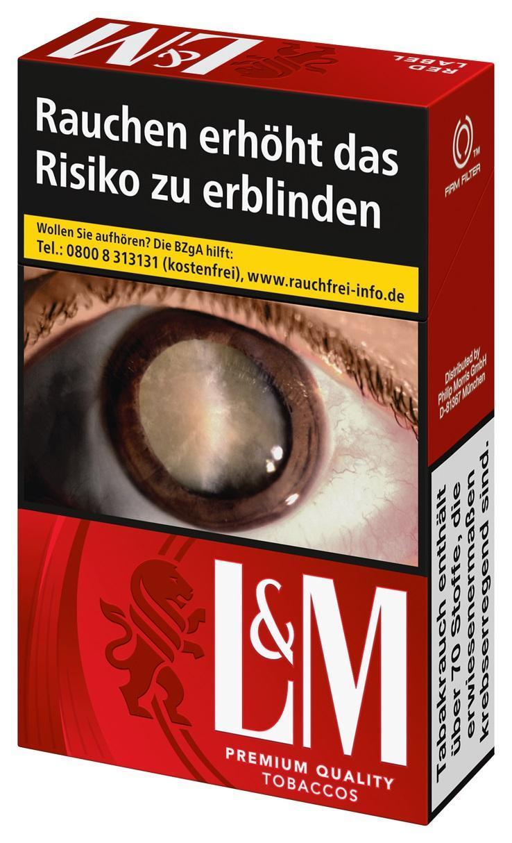 L & M Red 8,60 EUR - 10 x 20 Zigaretten
